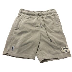 NBA Men's Beige Athletic Shorts